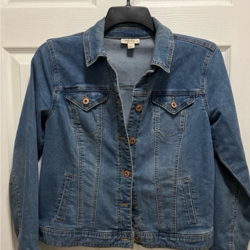 Style & Co. Classic Blue Jean Jacket